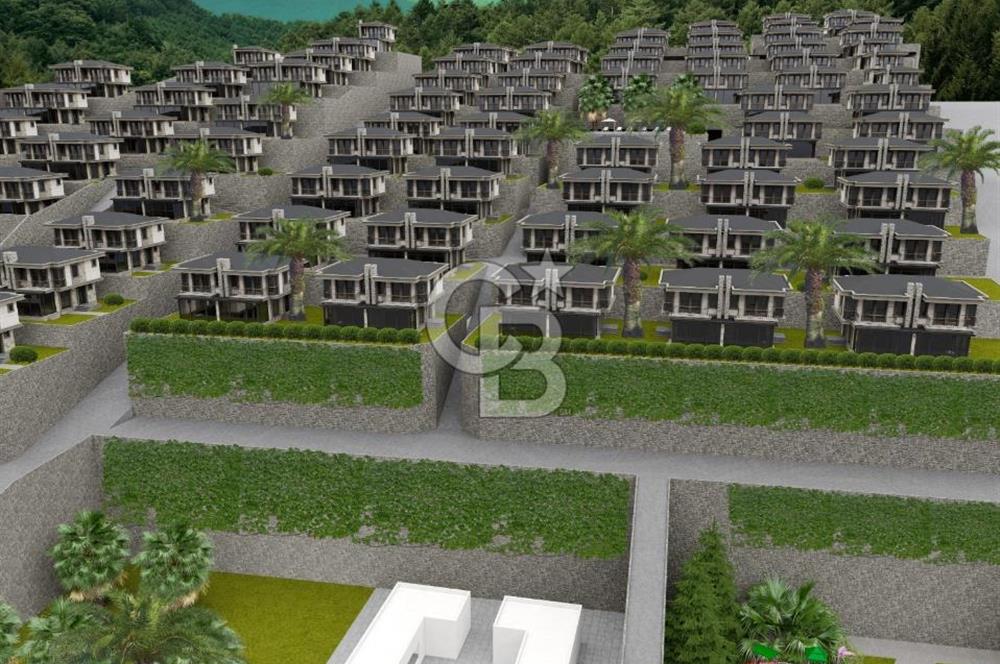 AYVALIK HACIVELİLERDE DOĞA İÇERİSİNDE PROJELİ DUBLEKS VİLLA