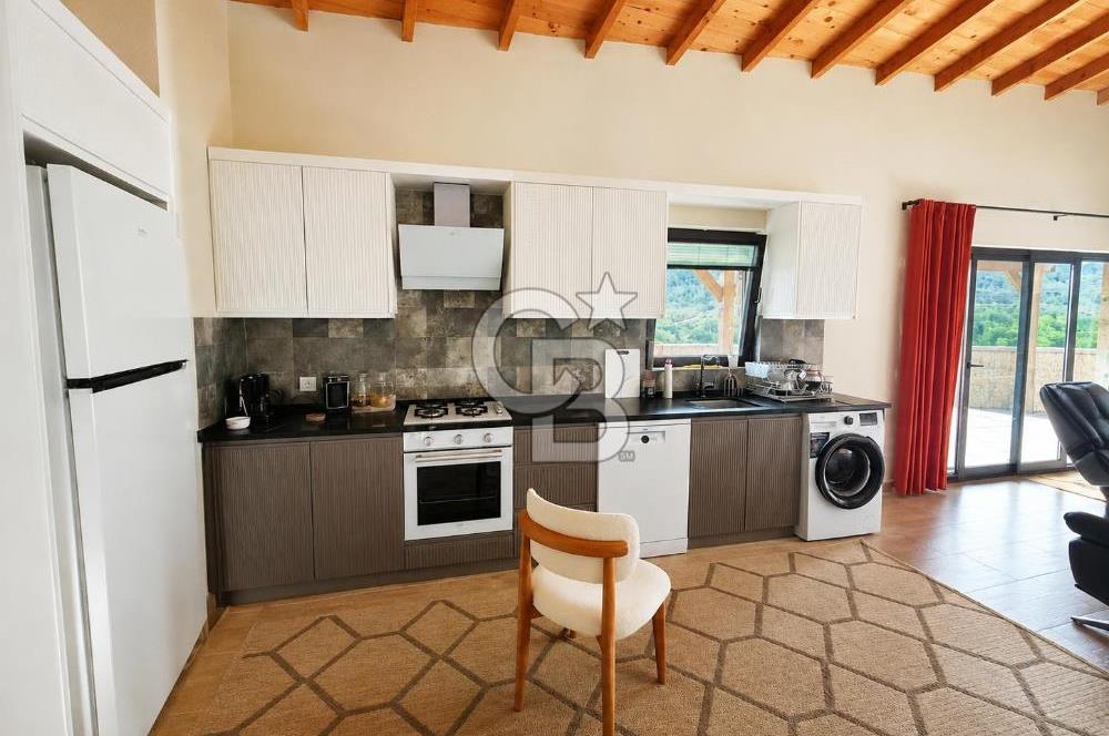 MUSELAND-FETHİYE YAKACIK TA 1303 M2 İÇİNDE SATILIK TAŞ VİLLA