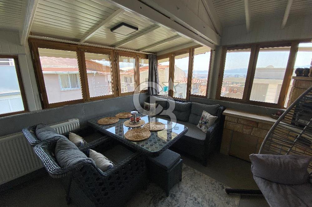 EVKA 2’DE BAHÇELİ, TERASLI, 160 m² NET, 4+1 DUBLEKS | 2 MUTFAK | 3 WC | DENİZ MANZARALI