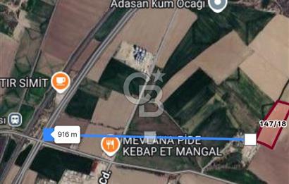 SİNCAN/TÜRKOBASI MAH'DE DAİRE TAKASLI TEK/KÖK TAPU SATILIK TARLA
