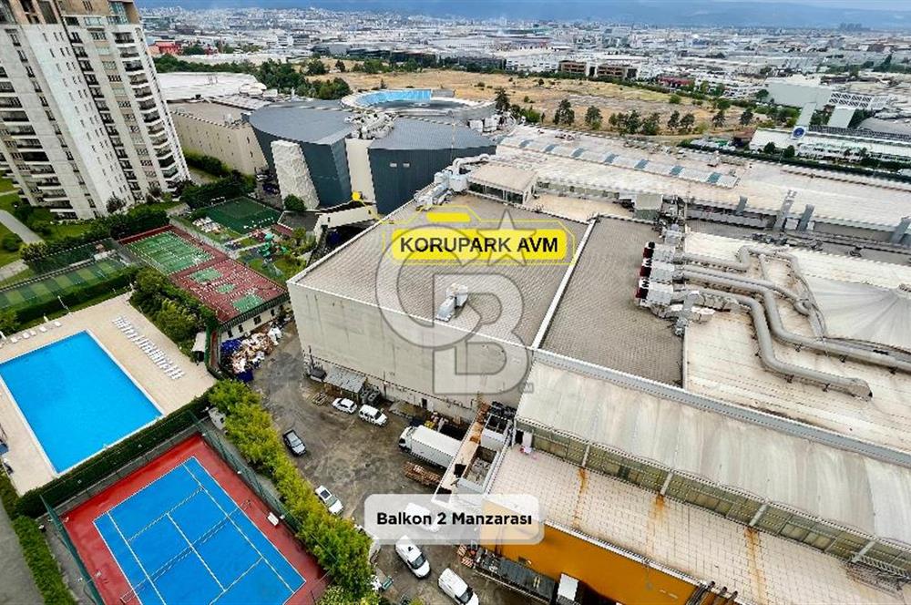 CB BAŞROL'DEN KORUPARK TERRACE'DA FULL EŞYALI  3+1  220 m² EŞSİZ MANZARALI LÜKS DAİRE