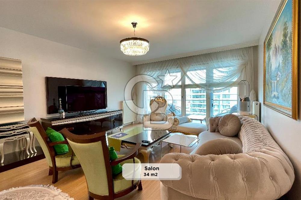 CB BAŞROL'DEN KORUPARK TERRACE'DA FULL EŞYALI  3+1  220 m² EŞSİZ MANZARALI LÜKS DAİRE