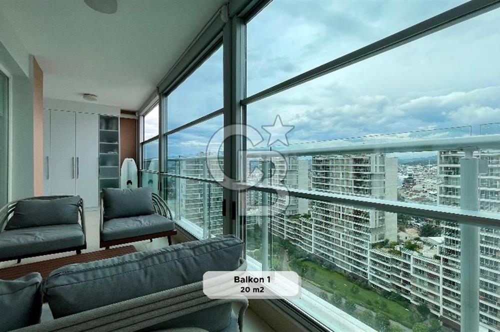 CB BAŞROL'DEN KORUPARK TERRACE'DA FULL EŞYALI  3+1  220 m² EŞSİZ MANZARALI LÜKS DAİRE