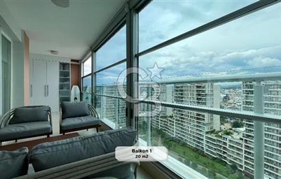 CB BAŞROL'DEN KORUPARK TERRACE'DA FULL EŞYALI  3+1  220 m² EŞSİZ MANZARALI LÜKS DAİRE