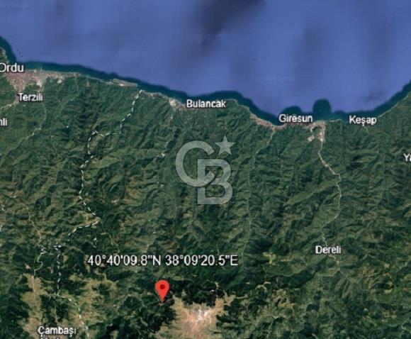 Giresun Bulancak Tandırköyü 1430 m² Satılık Tarla