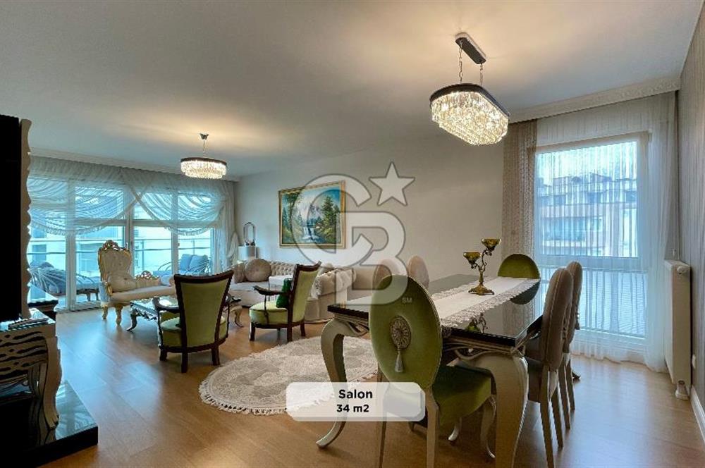 CB BAŞROL'DEN KORUPARK TERRACE'DA FULL EŞYALI  3+1  220 m² EŞSİZ MANZARALI LÜKS DAİRE
