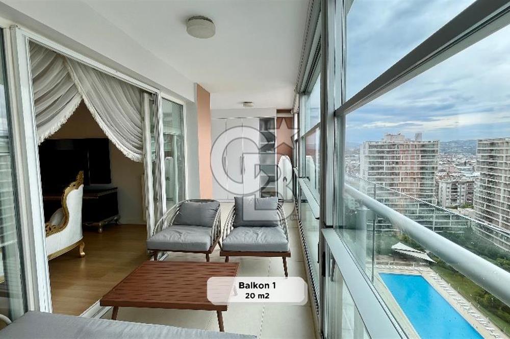 CB BAŞROL'DEN KORUPARK TERRACE'DA FULL EŞYALI  3+1  220 m² EŞSİZ MANZARALI LÜKS DAİRE