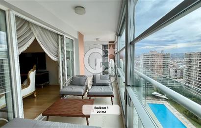 CB BAŞROL'DEN KORUPARK TERRACE'DA FULL EŞYALI  3+1  220 m² EŞSİZ MANZARALI LÜKS DAİRE