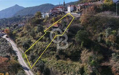 Muğla Menteşede Manzaralı 4 Odalı Köy Evi + 691 m² tarla