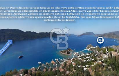 Antalya Demre'de Akdeniz RİVİERASI'NIN İncisi 928 M2