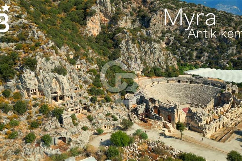 Antalya Demre'de Akdeniz RİVİERASI'NIN İncisi 928 M2