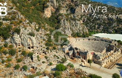 Antalya Demre'de Akdeniz RİVİERASI'NIN İncisi 928 M2