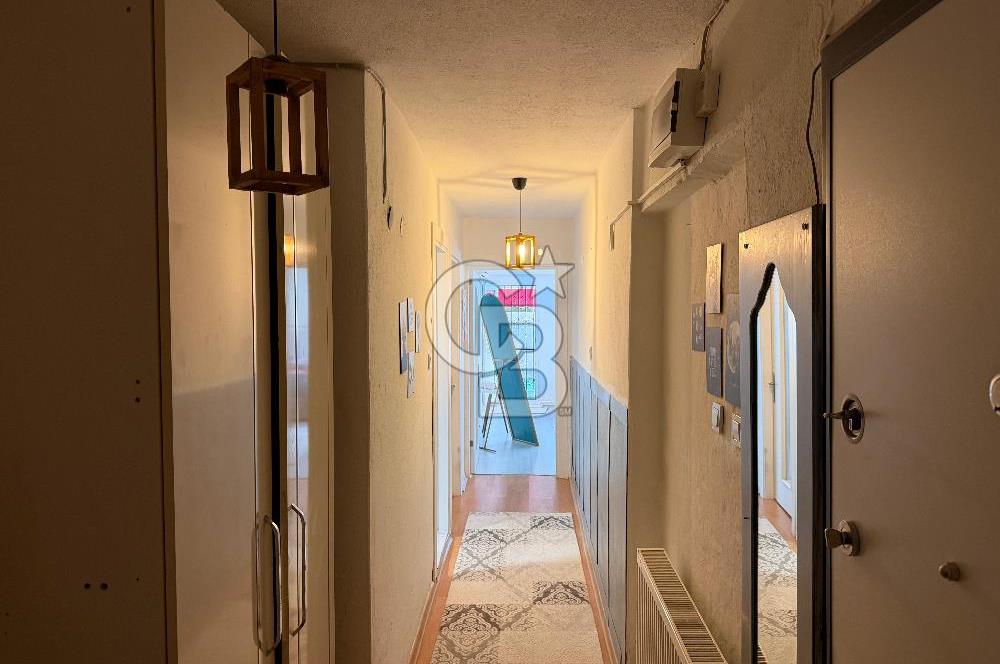 BALÇOVA'DA MASRAFSIZ BAHÇE KULLANIMLI 2+1 SATILIK DAİRE