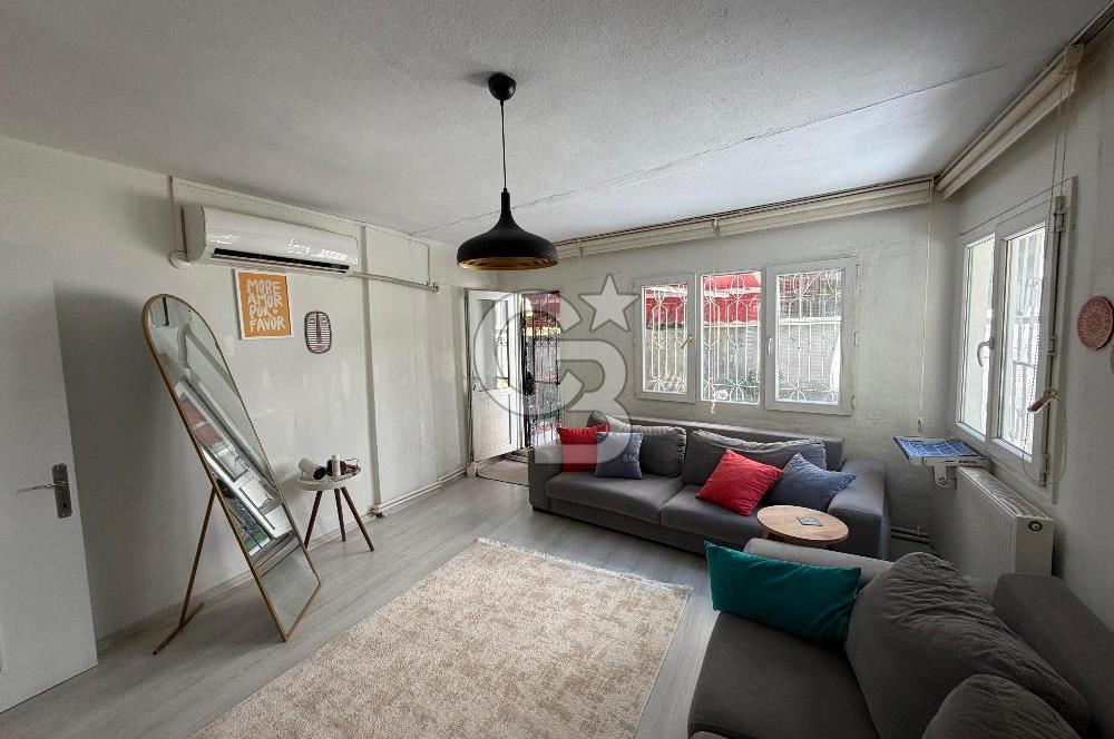 BALÇOVA'DA MASRAFSIZ BAHÇE KULLANIMLI 2+1 SATILIK DAİRE