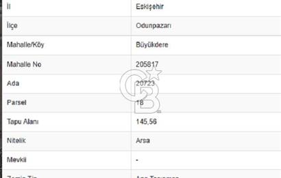 Eskişehir Odunpazarı Konut İmarlı Arsa