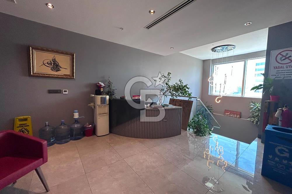 YELKEN PLAZA'DA KONYA YOLU CEPHELİ YAPILI DUBLEKS SATILIK OFİS