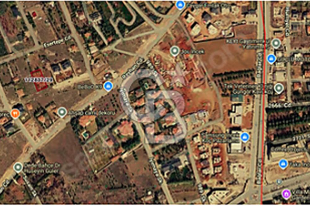 İNCEK-REYHAN CAD.-PRESTİJLİ KONUMDA-VİLLA ARSASI-202 M2 HİSSE