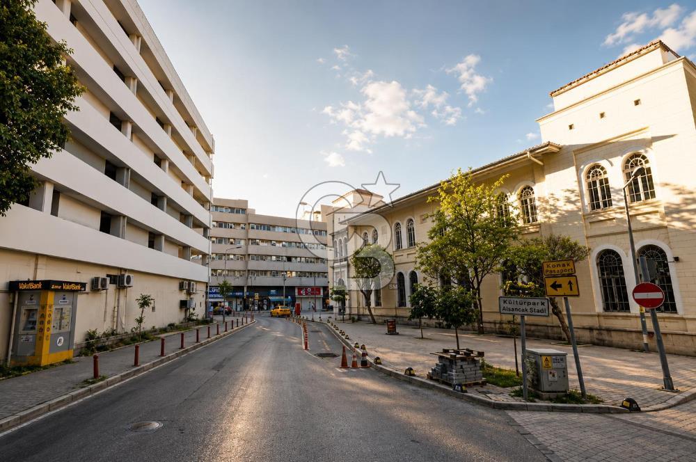 Konak YKM Arkası Yeni Binada Eşyalı Fırsat Ofis