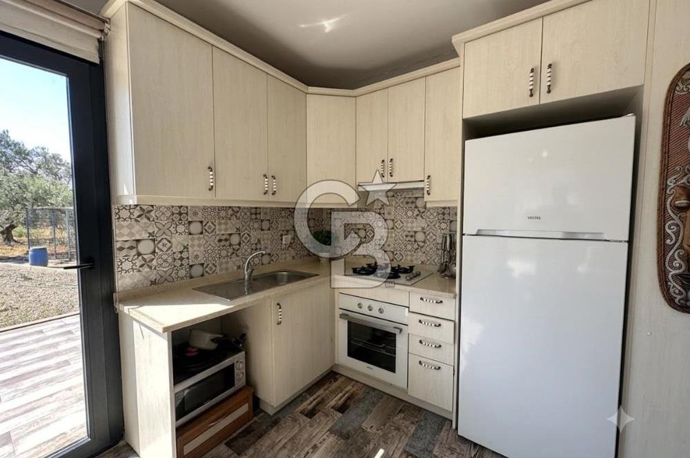 Cunda'da Ruhsatlı Taş Evli Satılık 3.120 m² Zeytinlik