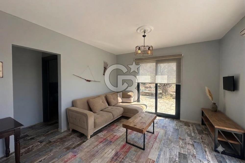 Cunda'da Ruhsatlı Taş Evli Satılık 3.120 m² Zeytinlik