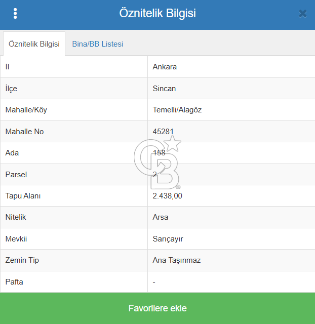 SATILIK ARSA HİSSESİ