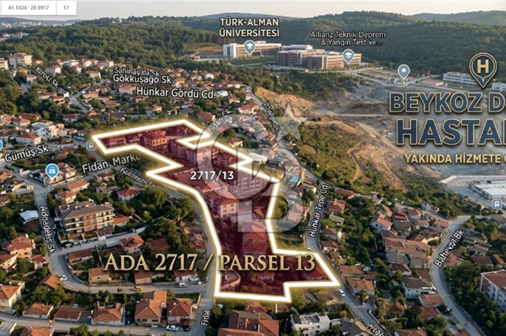 BEYKOZ'DA HASTANE YANI & BOĞAZ MANZARALI EŞSİZ YATIRIM!!