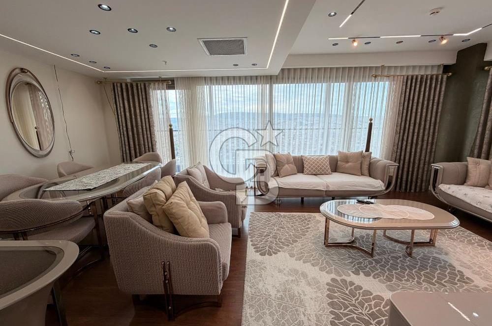 Folkart Incityde Eşsiz Deniz ve Şehir Manzaralı 160m2 3+1 Daire