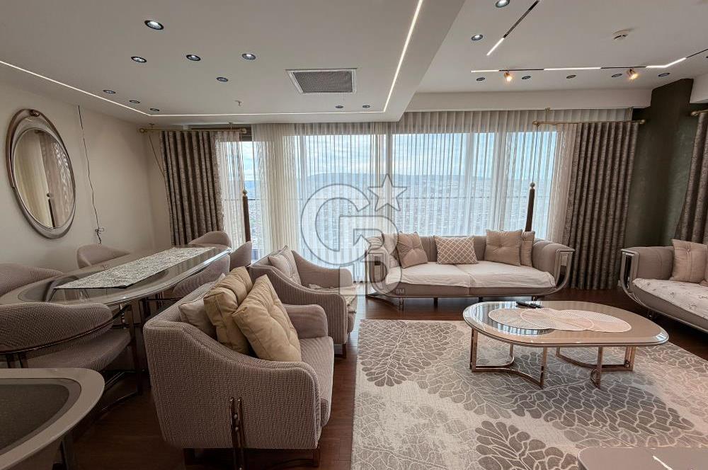 Folkart Incityde Eşsiz Deniz ve Şehir Manzaralı 160m2 3+1 Daire