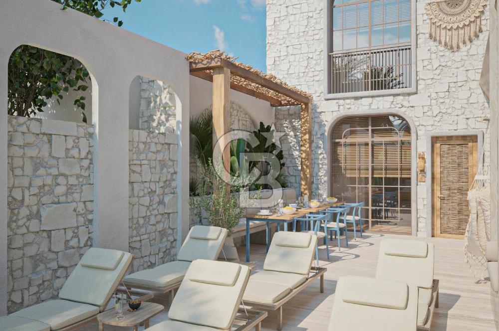 Çeşme Alaçatı Çarşıda Hotel Projesi Hazır Turizm İmarlı Arsa