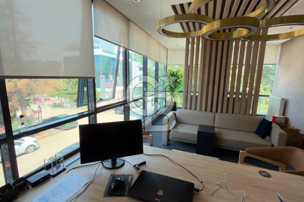 BALGAT MENEKŞE BUSİNESS ARA KAT 2+1 MOBİLYALI SATILIK OFİS