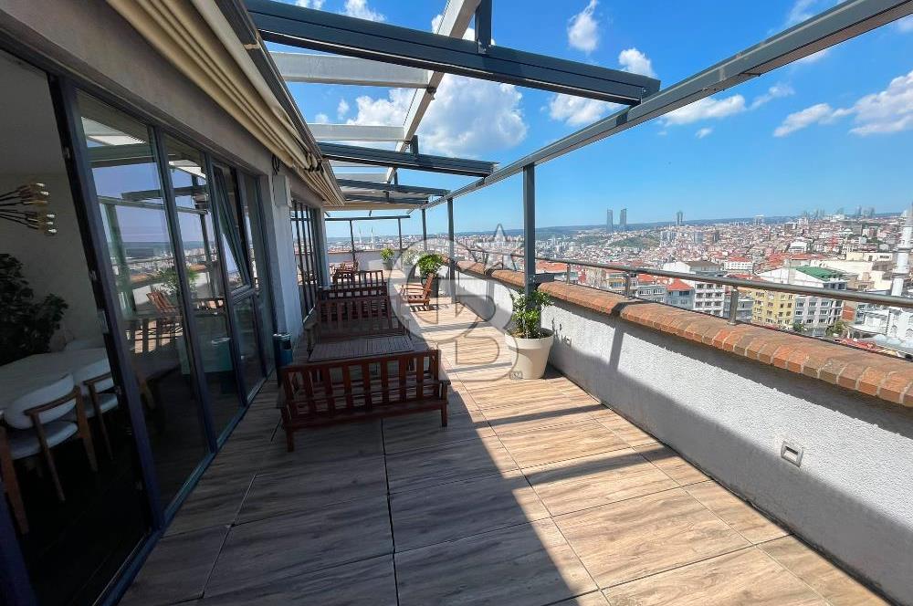 MİNT ÇAĞLAYAN' DA YÜKSEK KAT EŞYALI KİRALIK 1+1 DAİRE
