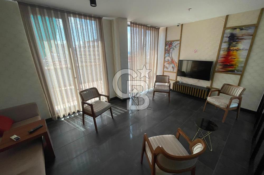 MİNT ÇAĞLAYAN' DA YÜKSEK KAT EŞYALI KİRALIK 1+1 DAİRE