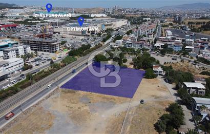 Gaziemir Optimum AVM Karşısında 3650 m2 Fırsat Arsa