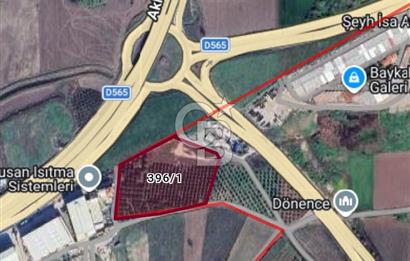 Akhisar Anayol&köprülü kavşak cepheli tarla Zeytinlik