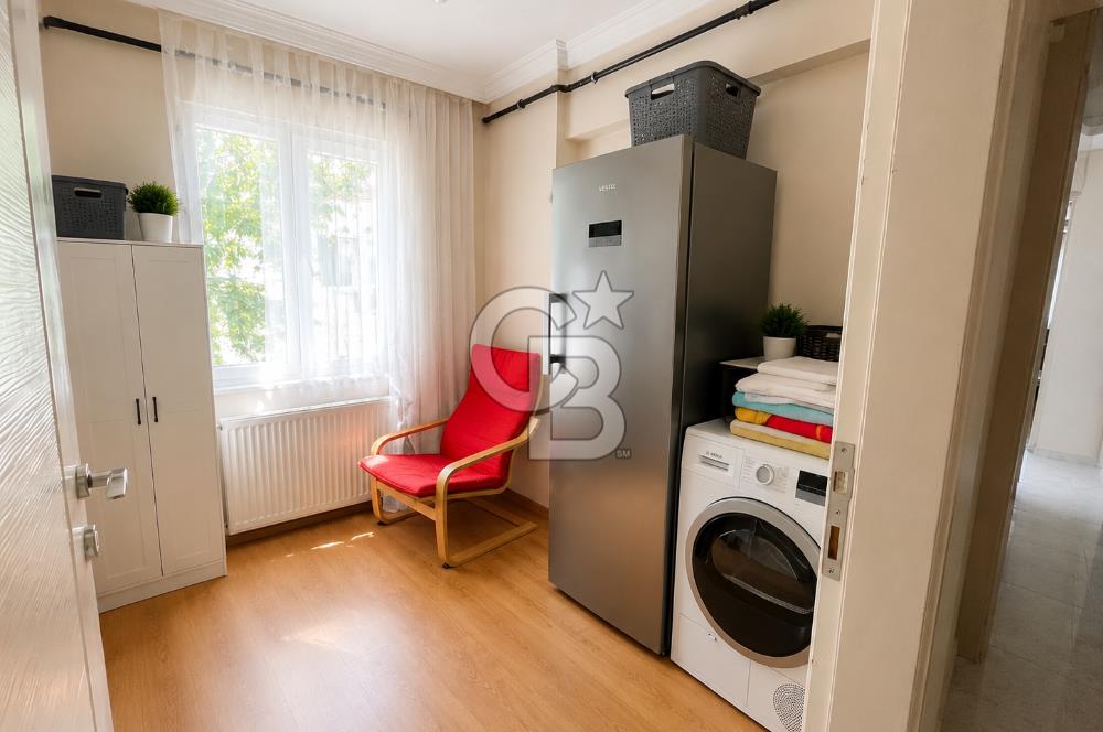 Bostanlı 3+1 eşyalı kiralık daite