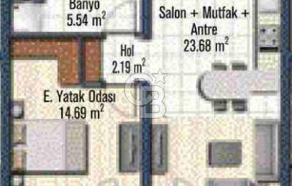Mavişehir Soyak A Etap Havuz & Peyzaj Kiralık 1+1 68 m² Daire