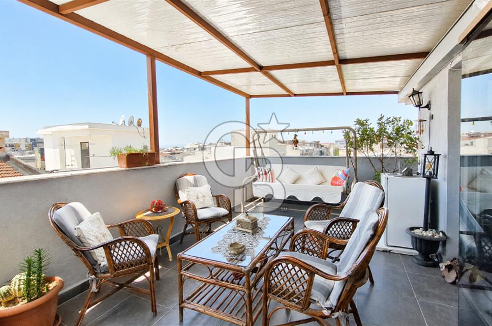 İzmir Çiğli Yeni Mah. 2+1 Satılık Teraslı Dubleks Daire CB PH