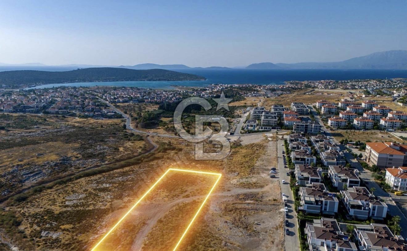 TEOK'tan Çeşme Reisdere Harika Konumda Villa İmarlı Arsa