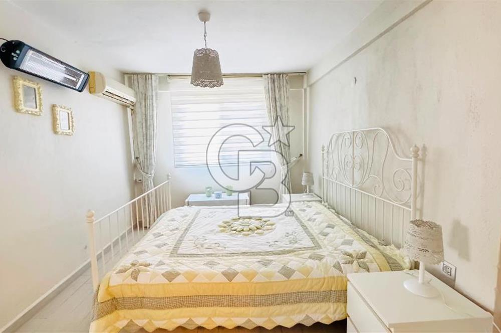 Foça Denizkentte Eşyalı Kiralık Deniz Manzaralı 4+1 Villa