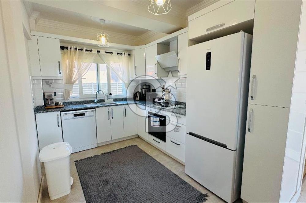 Foça Bağarası Kazım Dirik Mah. Eşyalı Kiralık 3+1 Havuzlu Villa