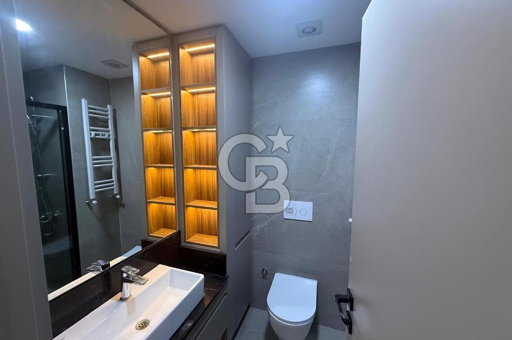 RELAX CADDE'DE GENİŞ BAHÇE KULLANIMLI LÜKS 1+1 KİRALIK DAİRE