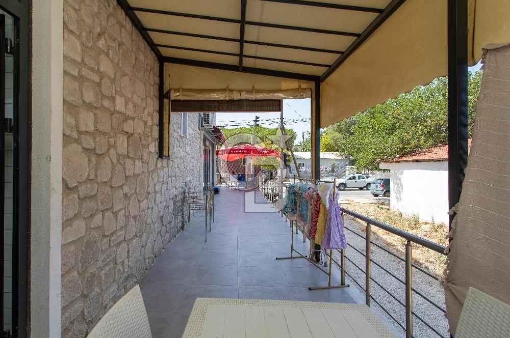 Foça Bağarası Ana Cadde Üzerinde Devren Kiralık Dükkan Mağaza