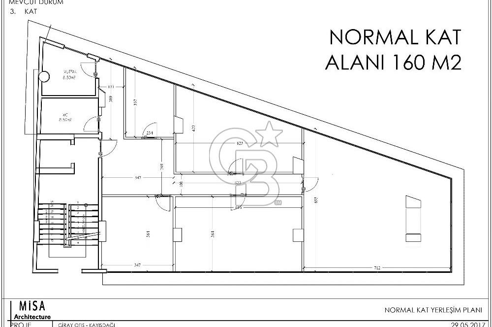 1.200m2 MUHTEŞEM DÜKKAN + 1.000m2 OFİS KATLARI, 7 KATLI PLAZA