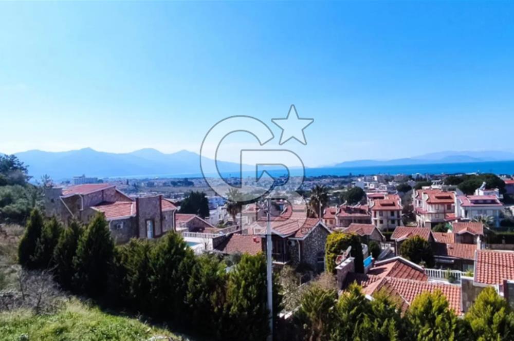 Kuşadası Soğucak'ta Deniz Manzaralı,Arsa Fiyatına Havuzlu Forlex
