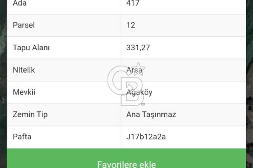 Gömeç Mithatpaşa'da Denize Yakın Satılık 2 Villalık İmarlı Arsa