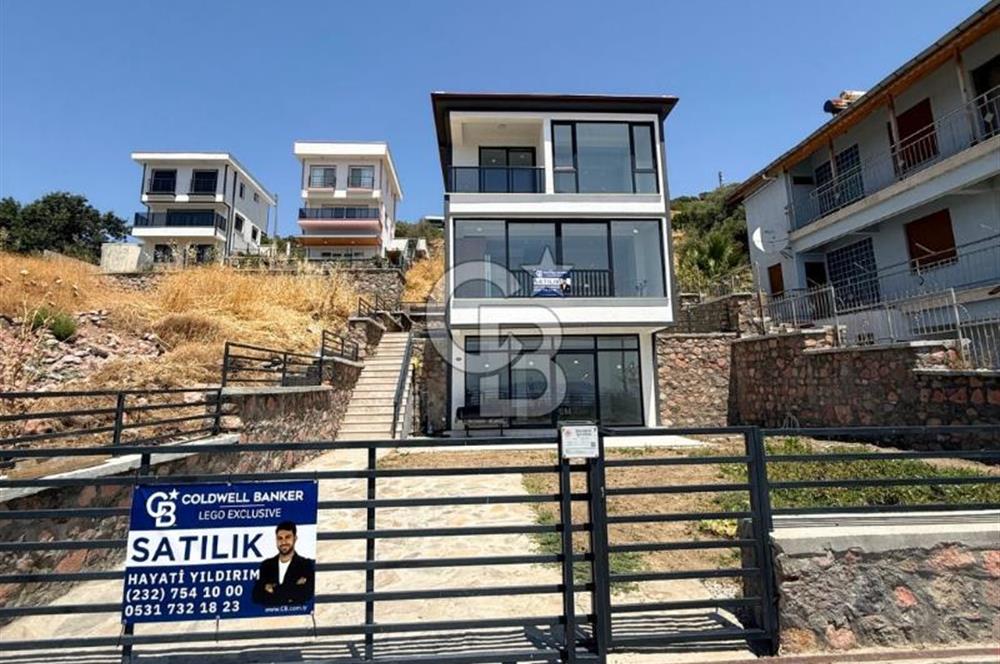 Çandarlı Eykoda'da Deniz Manzaralı Villa
