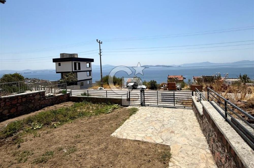 Çandarlı Eykoda'da Deniz Manzaralı Villa