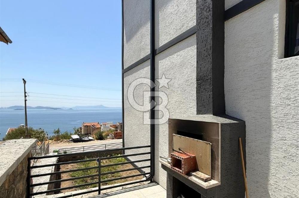 Çandarlı Eykoda'da Deniz Manzaralı Villa