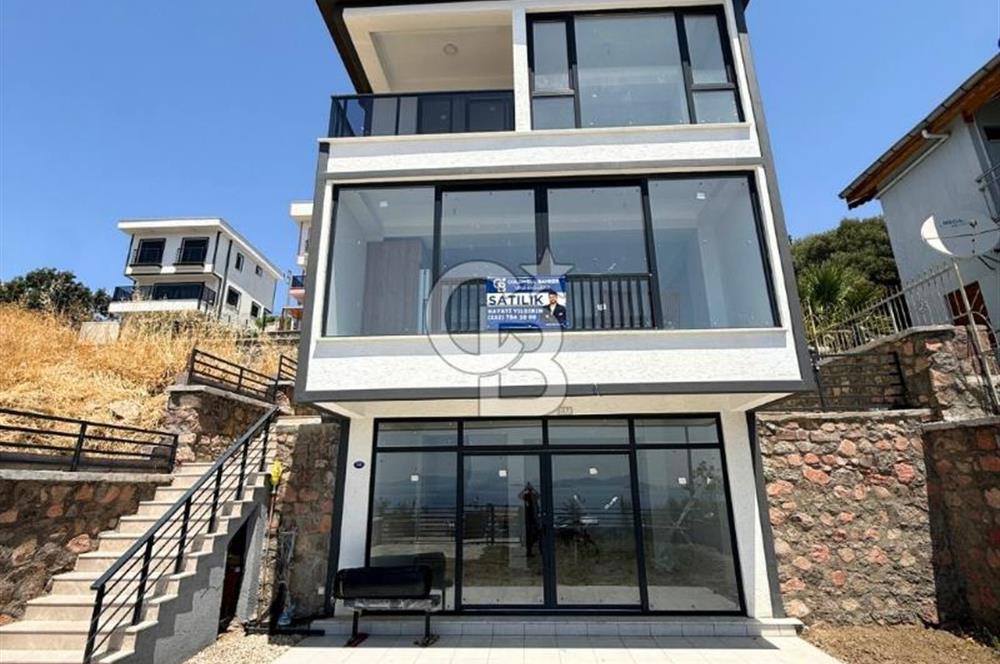 Çandarlı Eykoda'da Deniz Manzaralı Villa