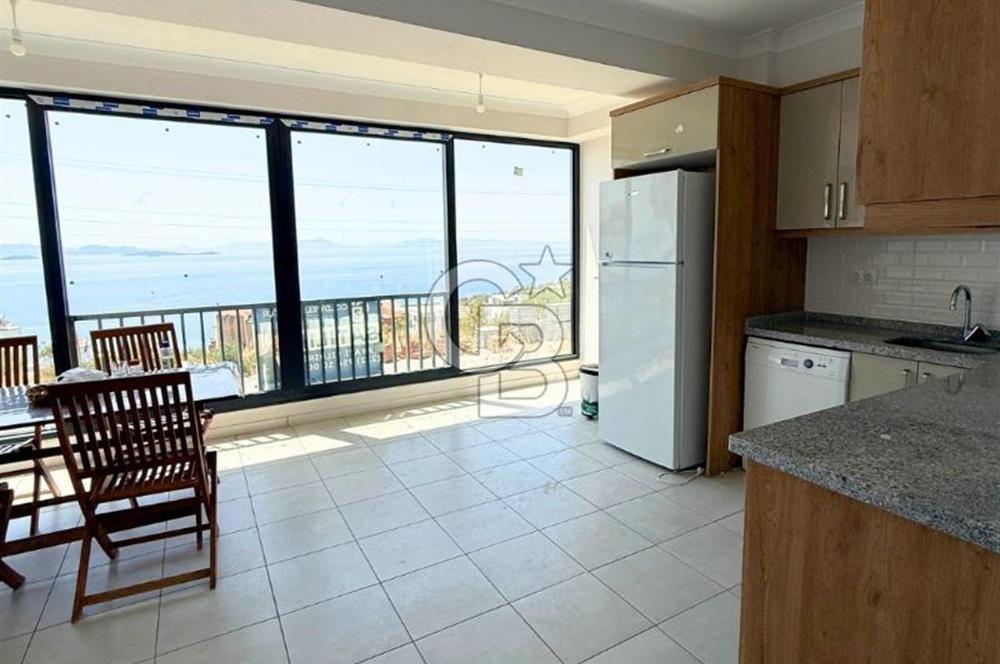Çandarlı Eykoda'da Deniz Manzaralı Villa